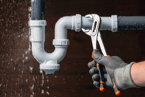 Professional Drain Cleaning technician working in Chester, WV